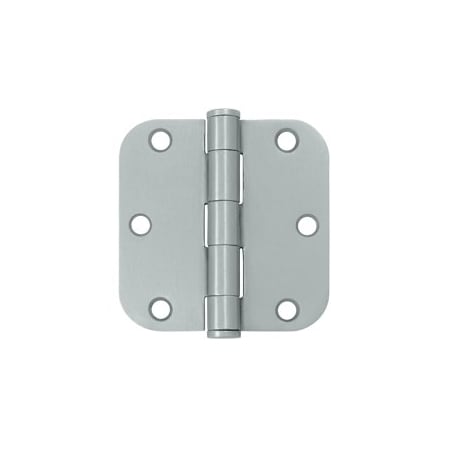 Deltana S35R5HD26D Heavy Duty 5/8 Radius Hinge Brushed Chrome, 10PK S35R5HD26D-XCP10